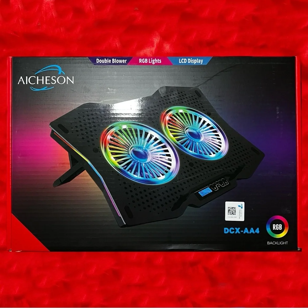 AICHESON RGB Laptop Cooling Pad (DCX-AA4)